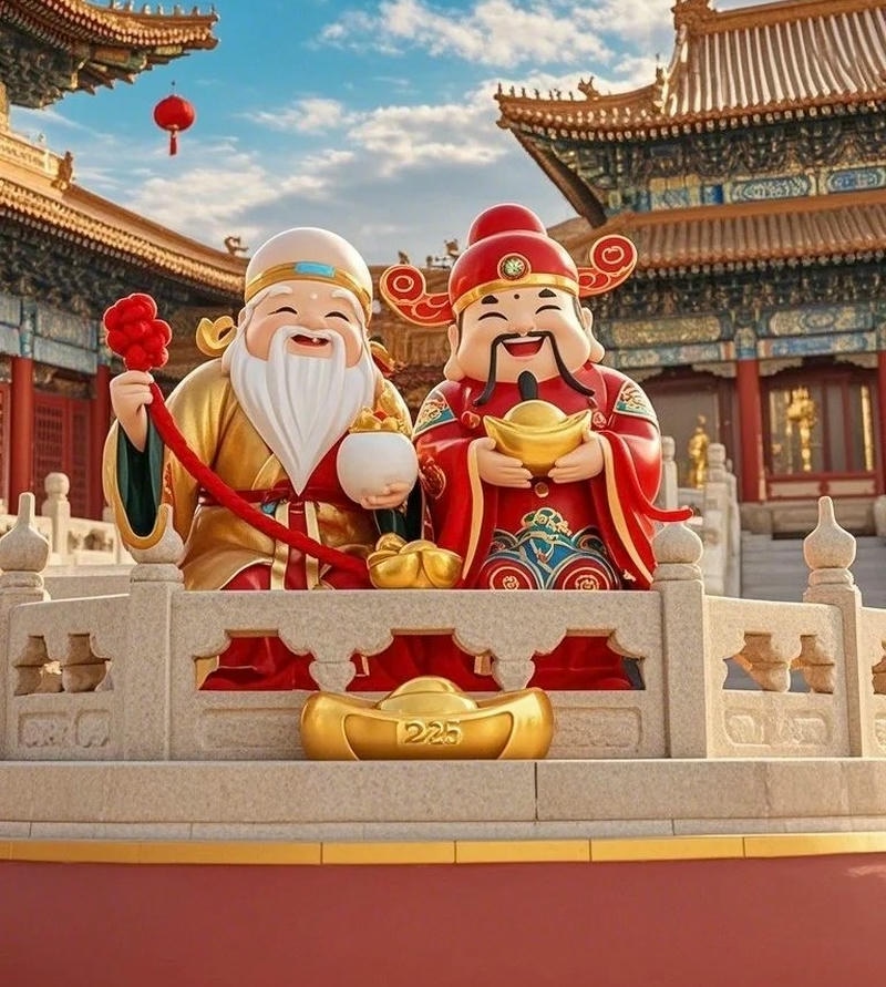 hình thần tài đẹp