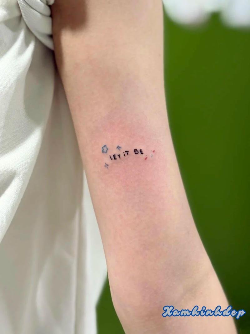 hình xăm chữ siêu đẹp