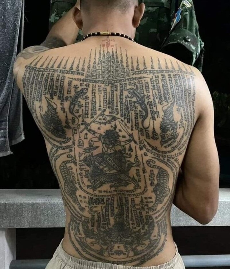 hình xăm khmer cho nam