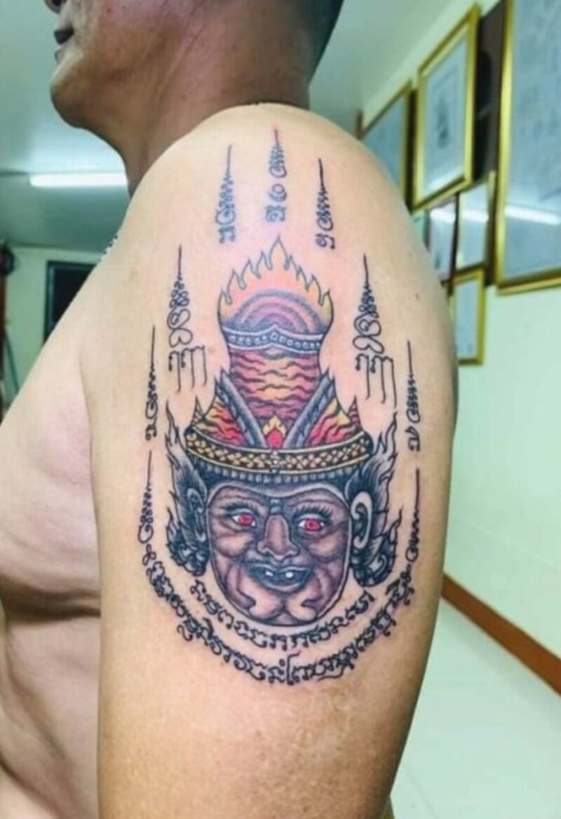 hình xăm khmer đẹp cho nam