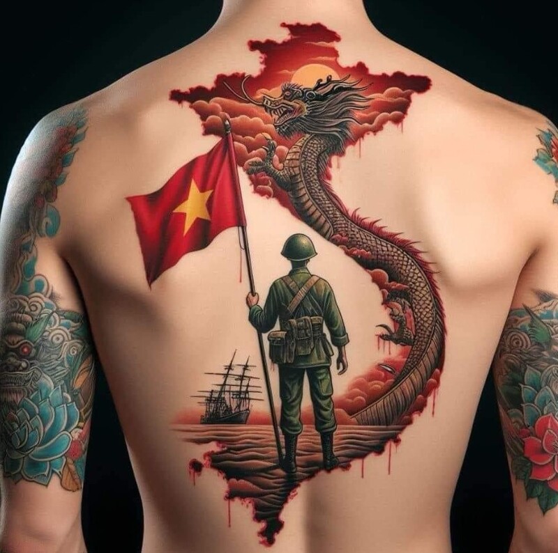 hinh xăm lưng cho nam