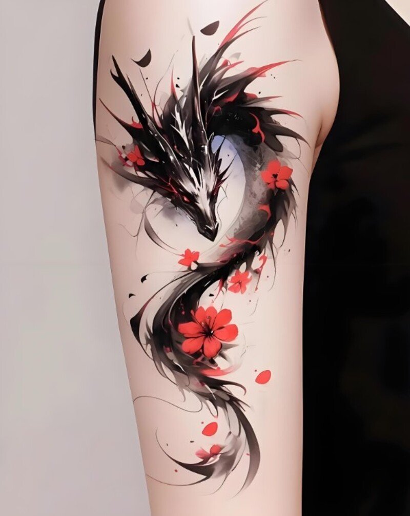 hình xăm mệnh thổ cho nam