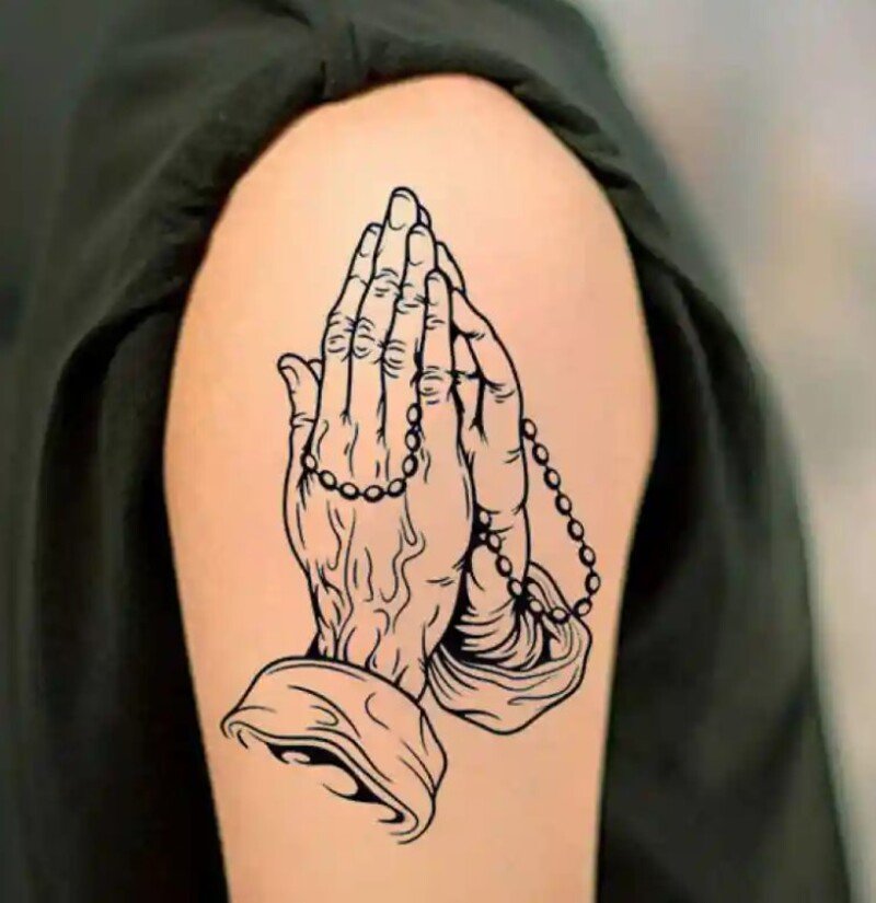 hình xăm niệm phật cho nữ