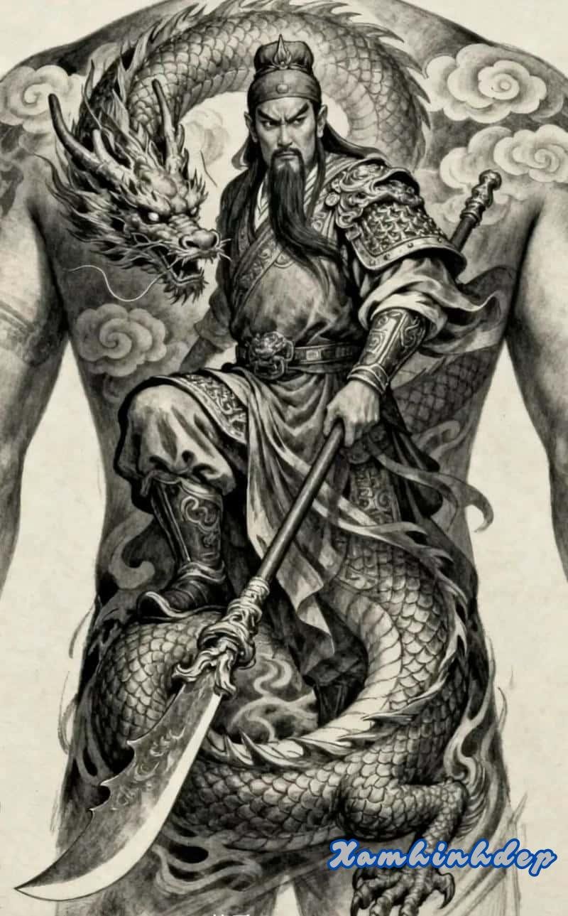 hình xăm quan công nghệ thuật.