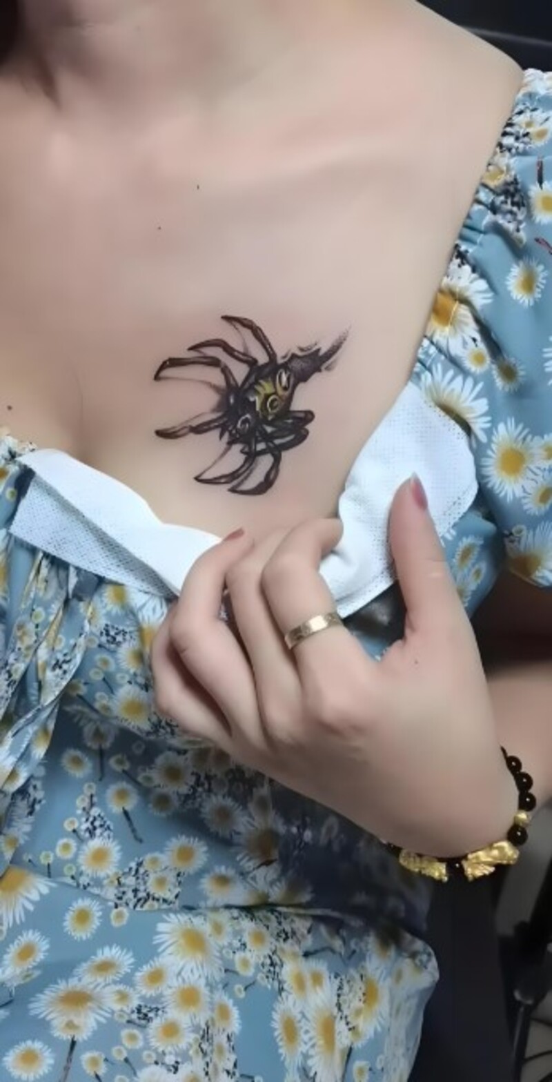 hình xăm trước ngược nữ