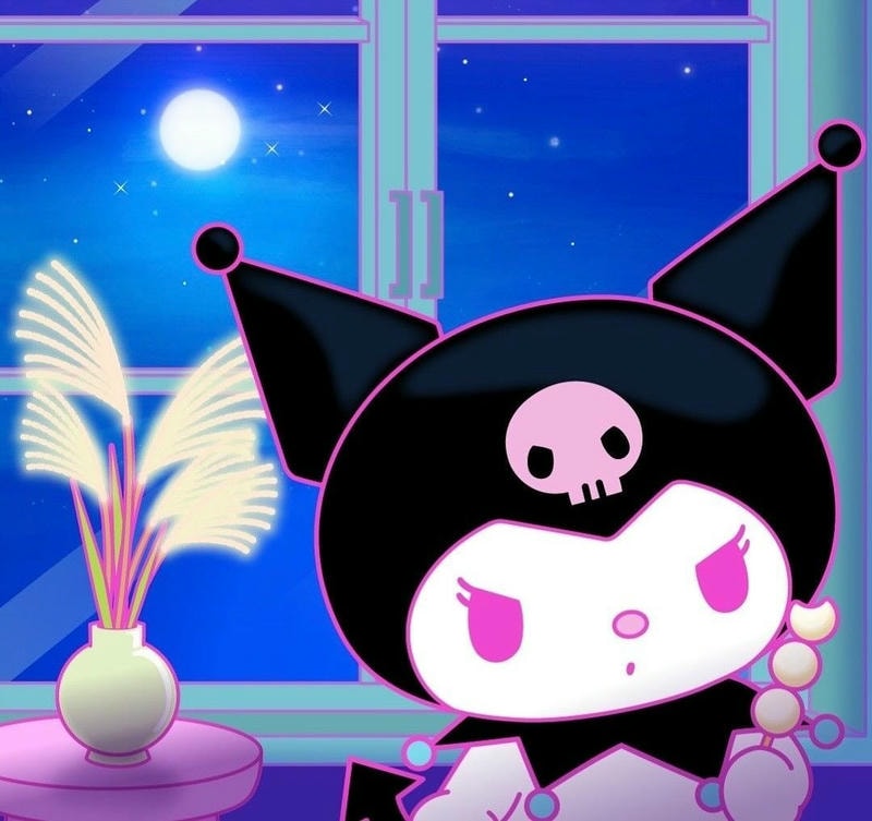 kuromi cute chibi
