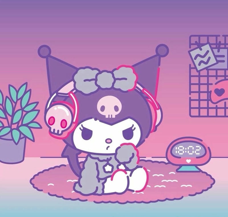kuromi cute dễ thương