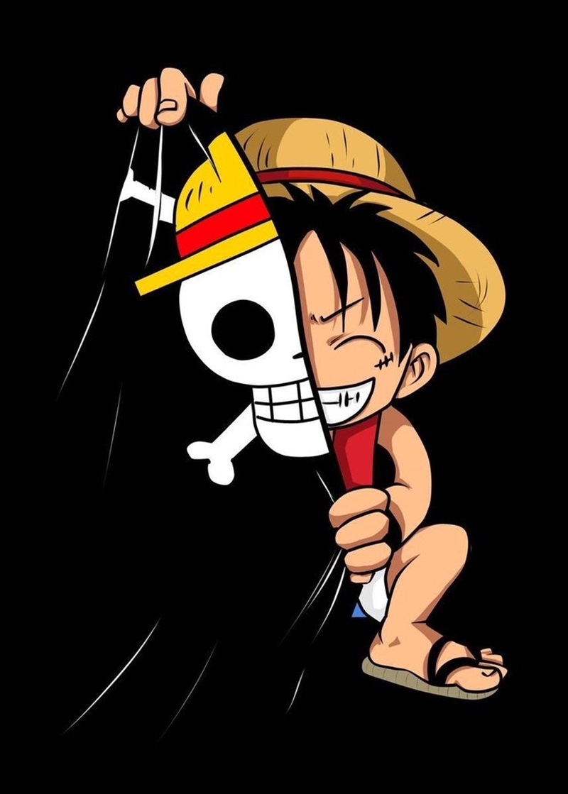 luffy chibi cute