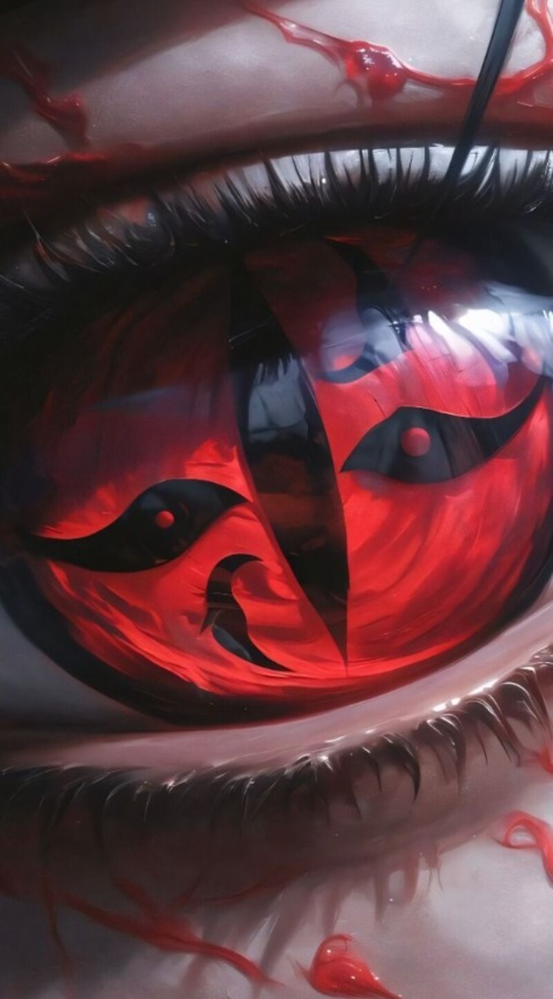 mắt sharingan 3d