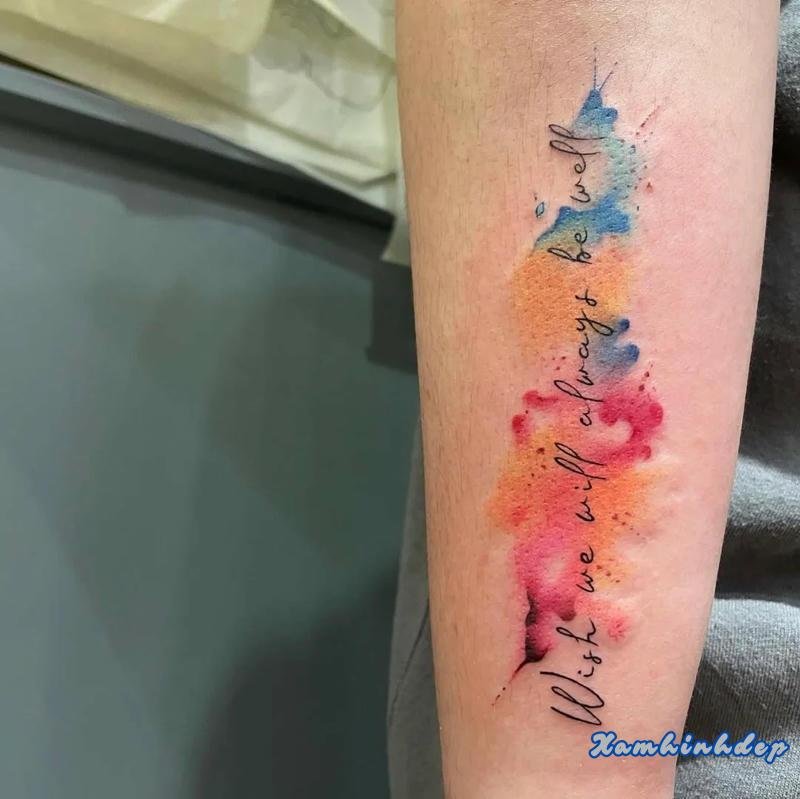 mẫu hình xăm chữ cho nữ được ưa chuộng.