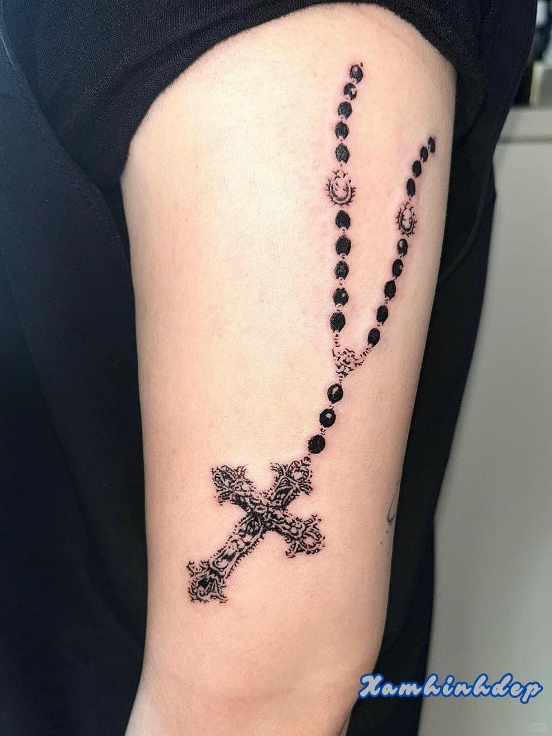mẫu hình xăm thánh giá.