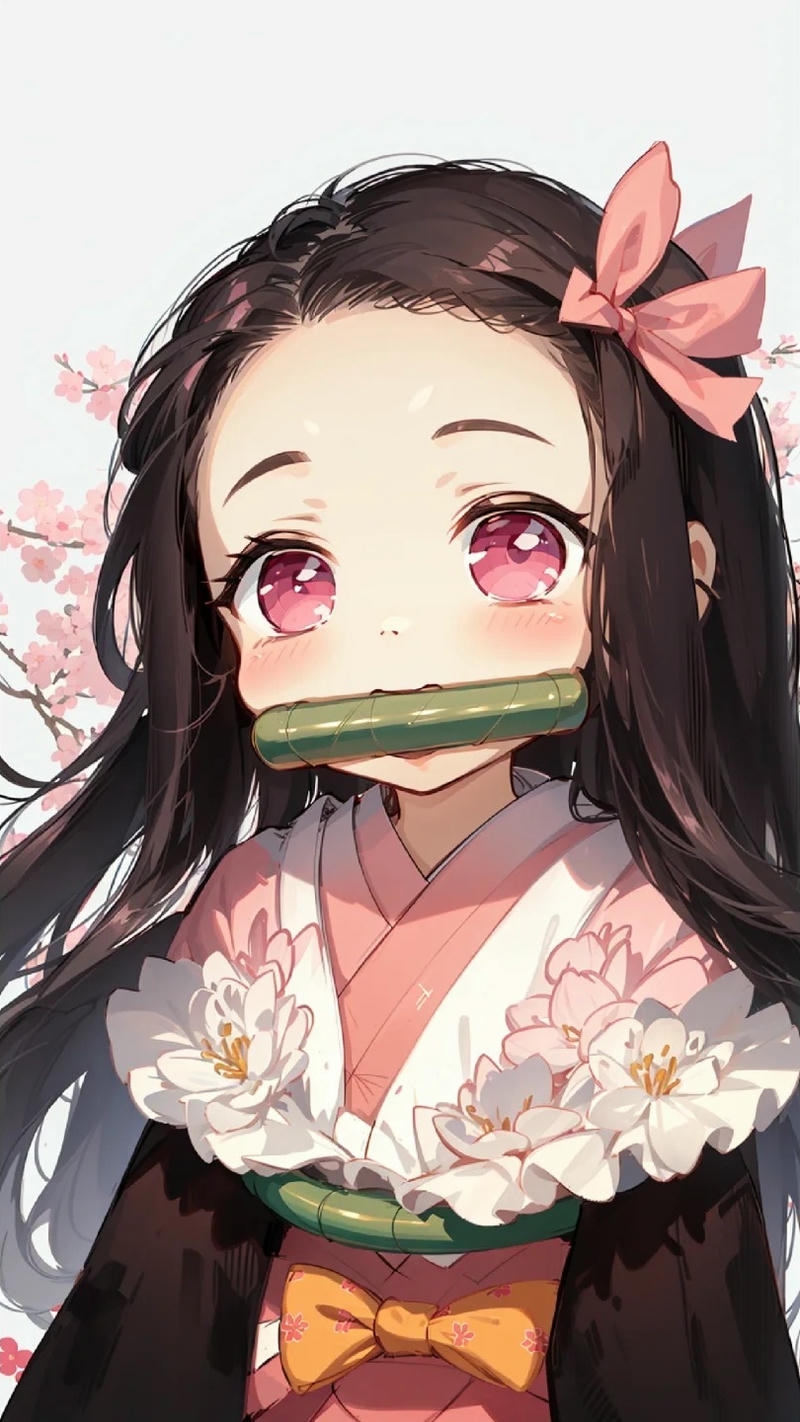 nezuko cute chibi dễ thương