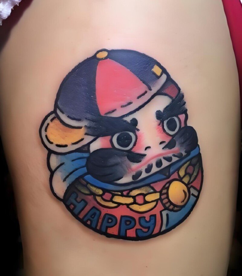tattoo daruma đẹp nhất cho nữ