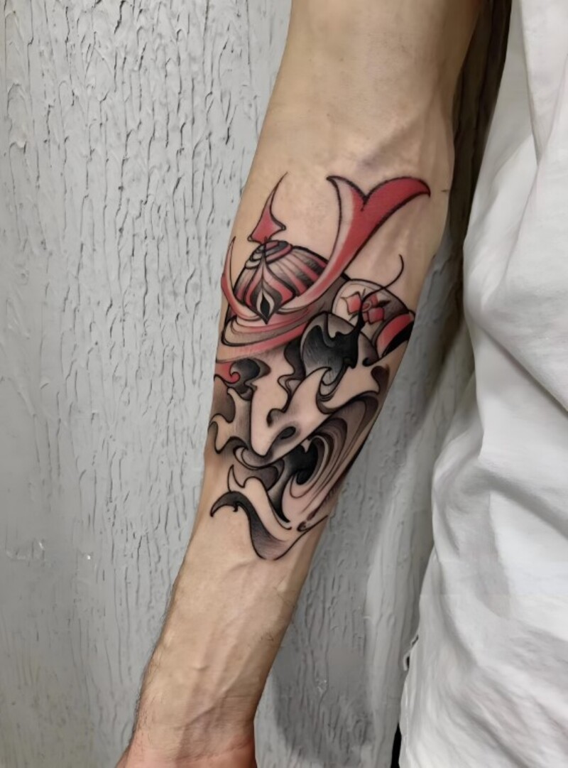 tattoos hình xăm samurai cho nam