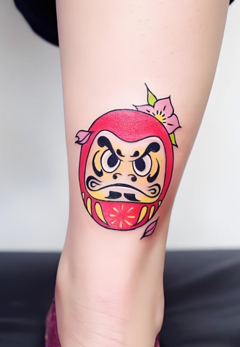 ý nghĩa hình xăm daruma cho nữ