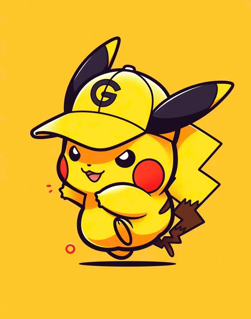 hình pikachu ngầu lòi