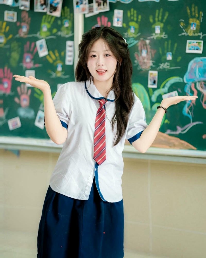 ảnh gái xinh 2k10 cấp 2