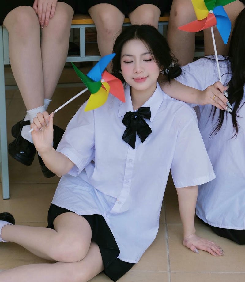 ảnh gái xinh 2k10 chụp kỷ yếu