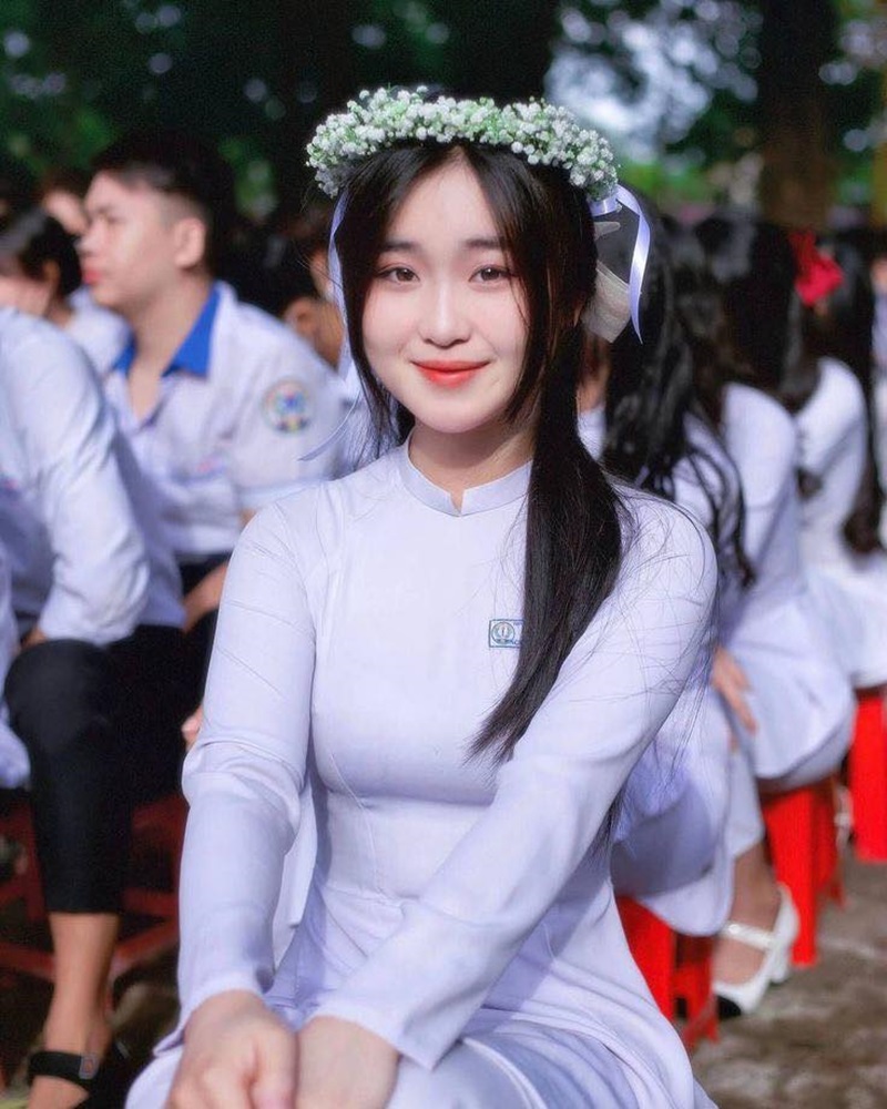 ảnh gái xinh học xinh