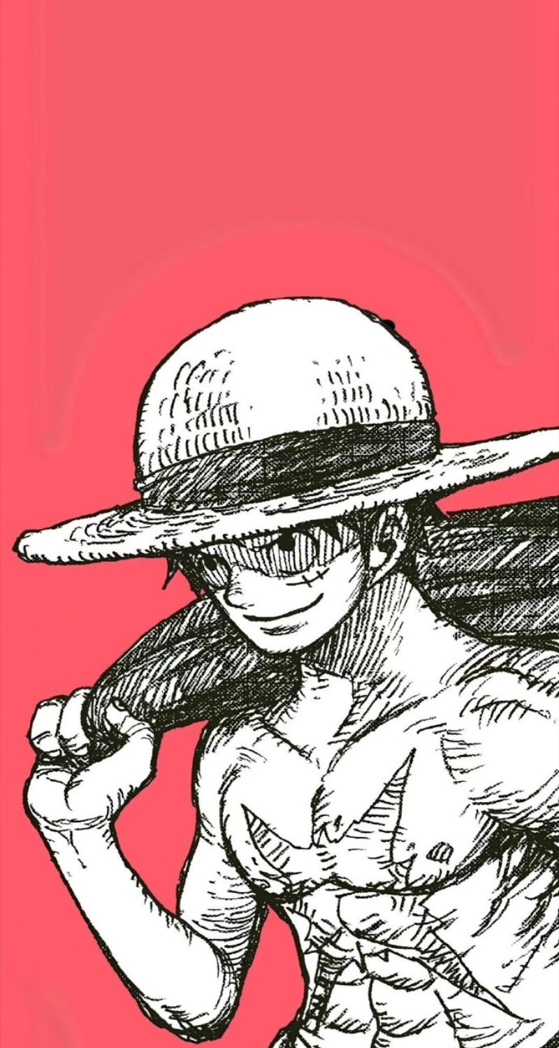 ảnh luffy gear 5 4k