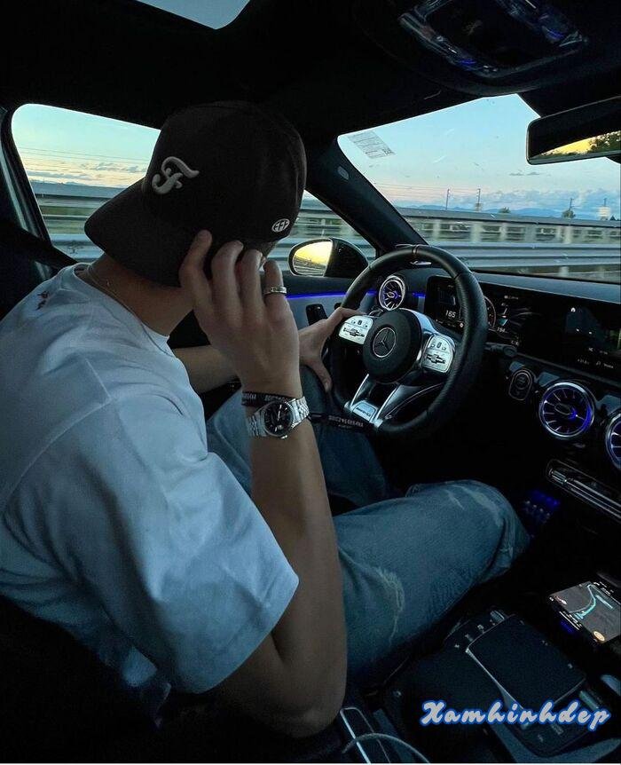 ảnh nam che mặt cực chất