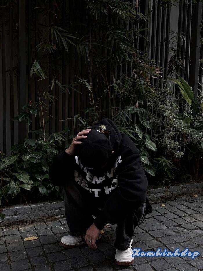 ảnh nam che mặt cực ngầu hd