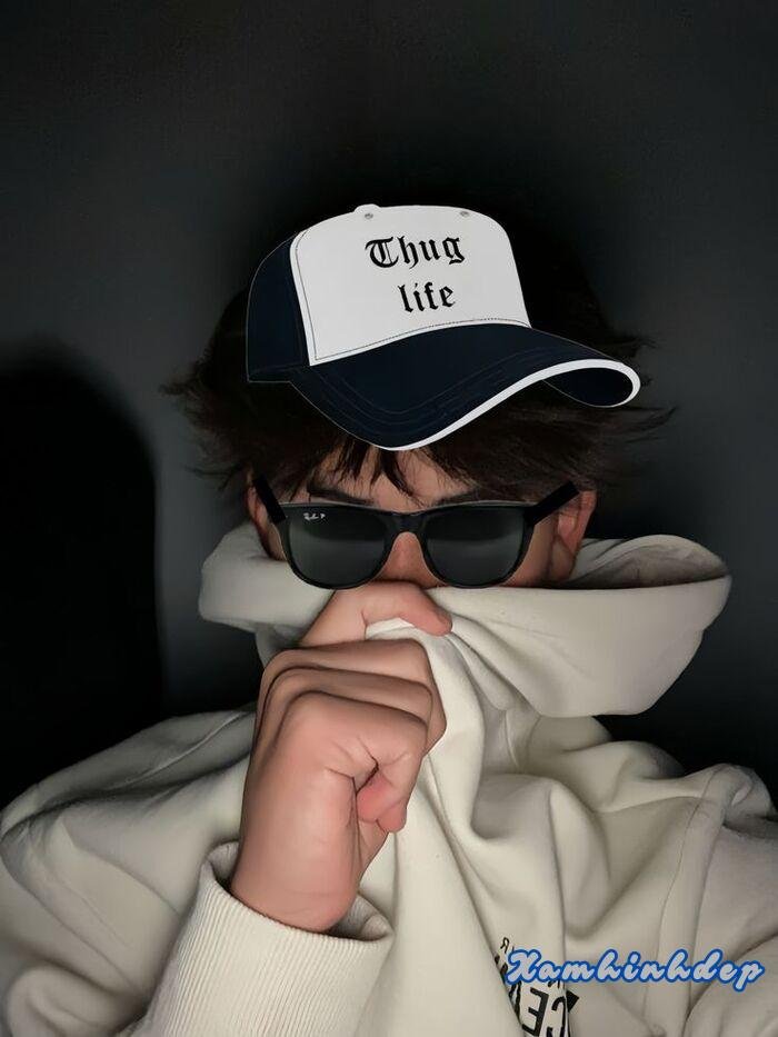 ảnh nam che mặt fashion xinh