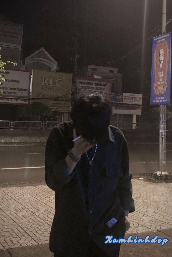 ảnh nam che mặt siêu chất