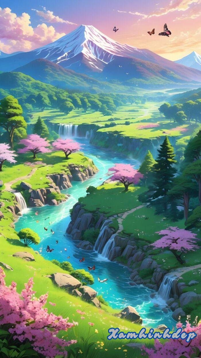 ảnh phong cảnh chill 4d full