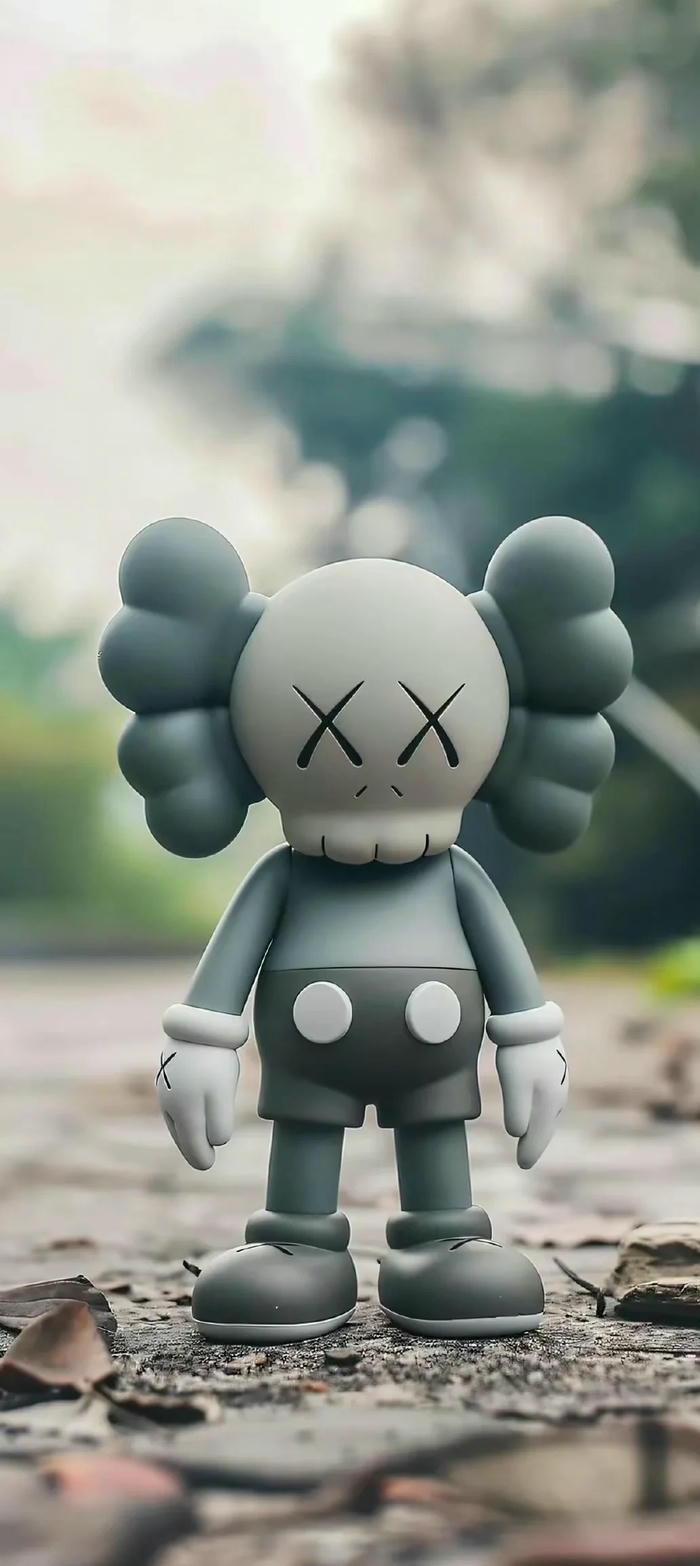 hình nền điện thoại gấu bearbrick