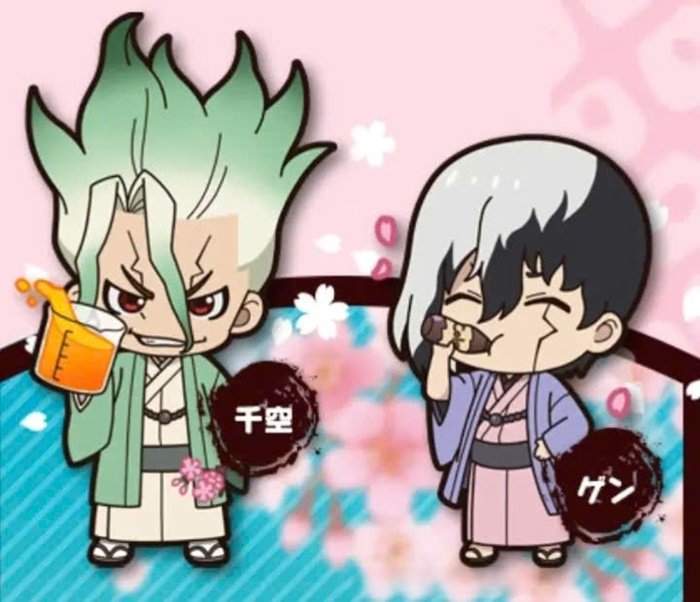 senku ishigami ảnh đôi
