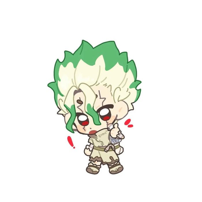 senku ishigami chibi dfdangs yêu