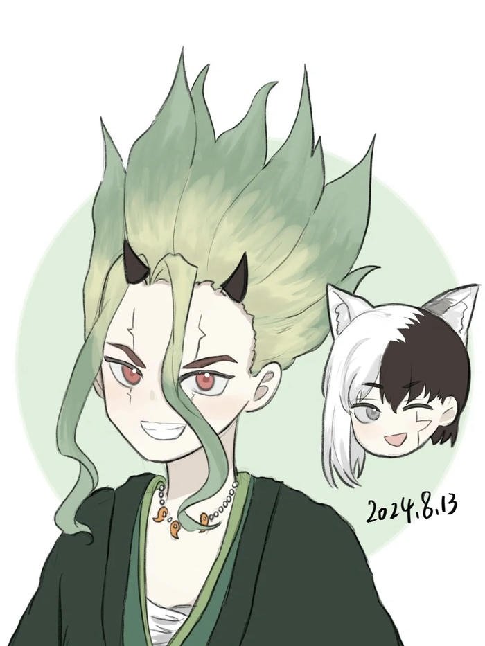 senku ishigami có sừng