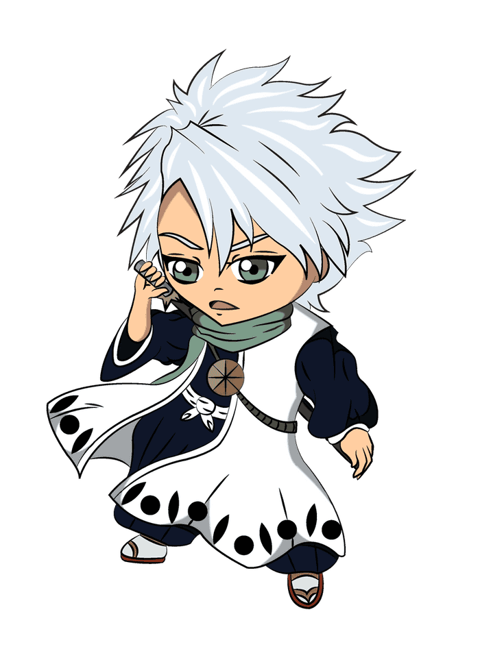 toshiro hitsugaya chibi