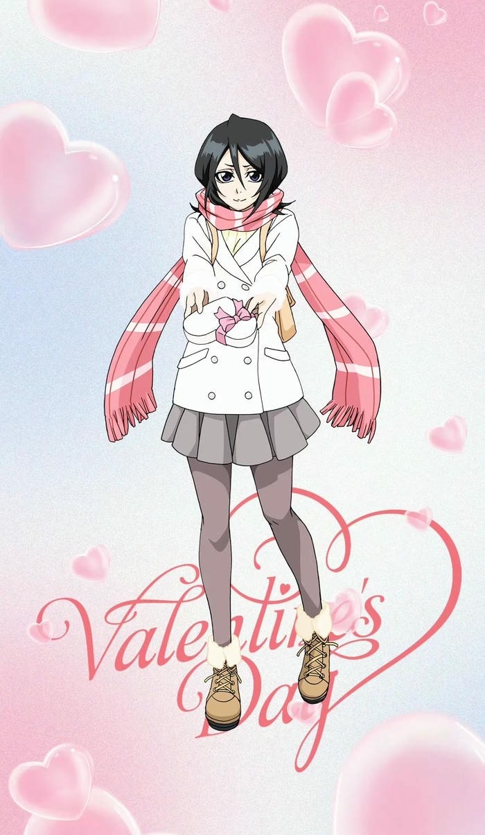 valentine day rukia kuchiki