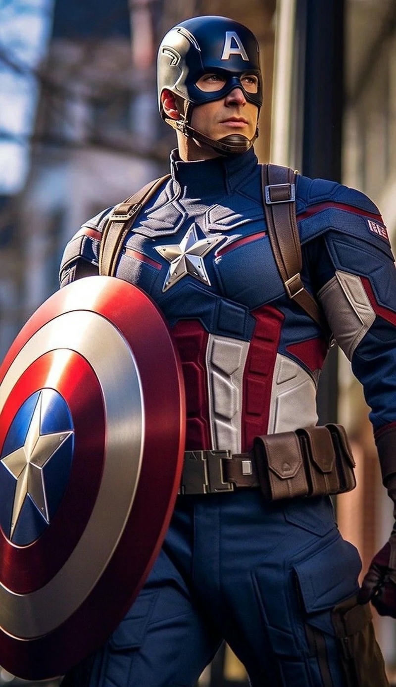 Biểu tượng hình nền Captain America