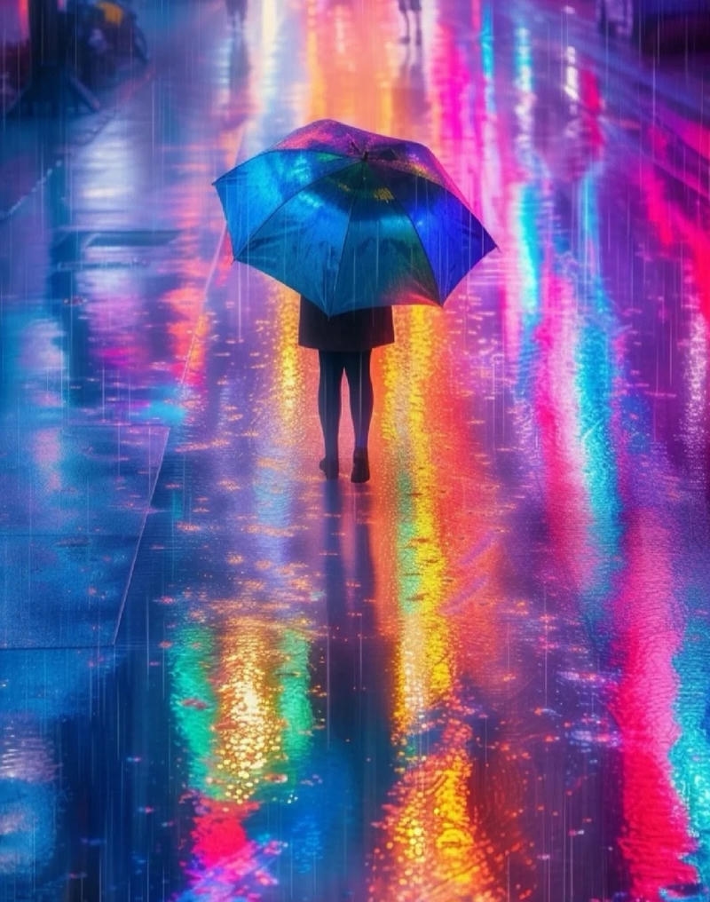 Hình nền Neon trừu tượng