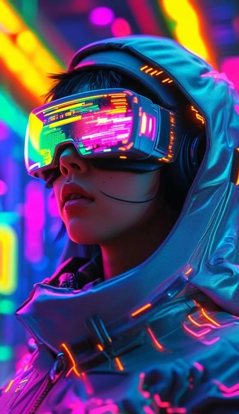 ảnh nền neon