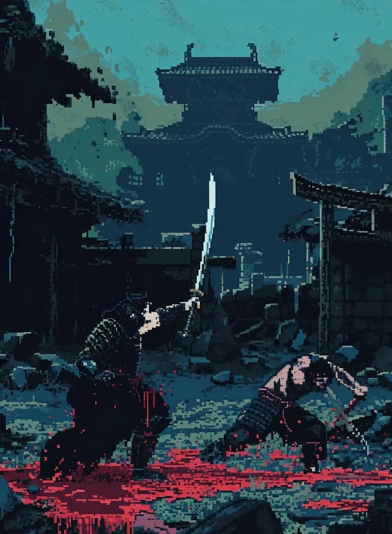 ảnh nền samurai đẹp