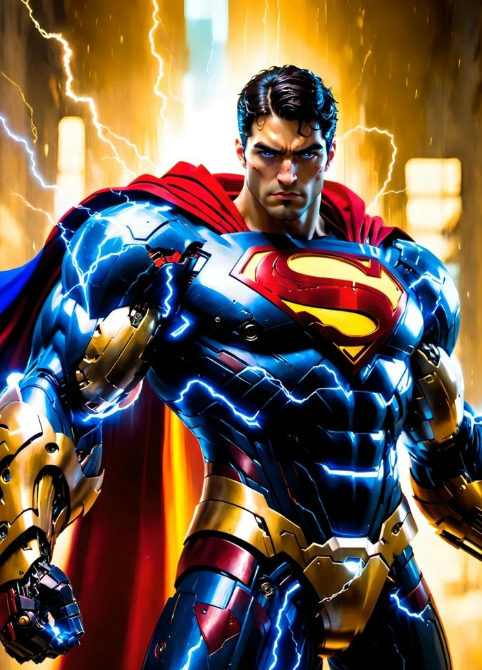 ảnh superman chế