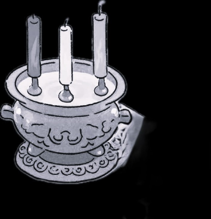 ảnh thắp nhang 1 màu