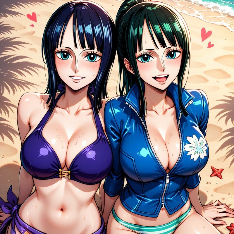 ảnh vú to anime 2 người