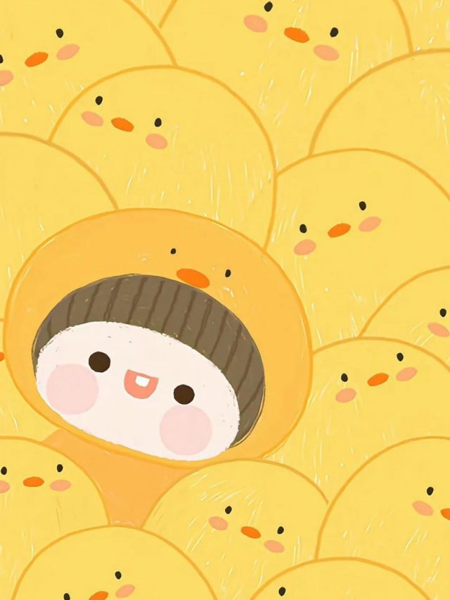 hình nền máy tính màu vàng