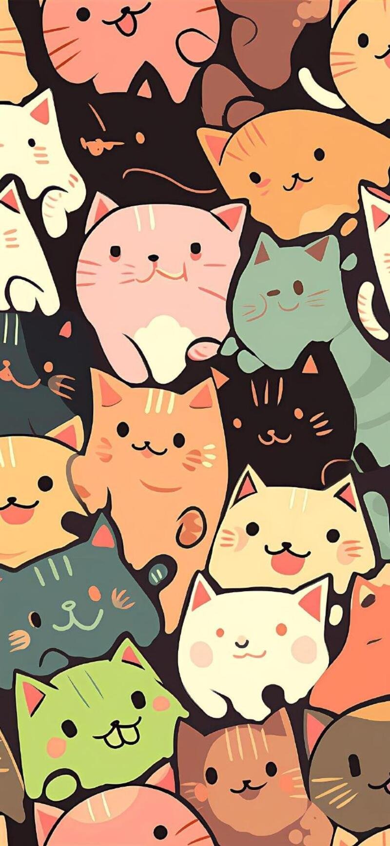hình nền cartoon mèo