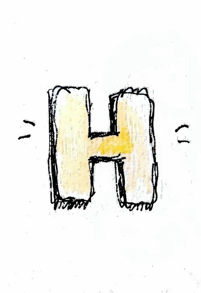 hình nền chữ h 3k