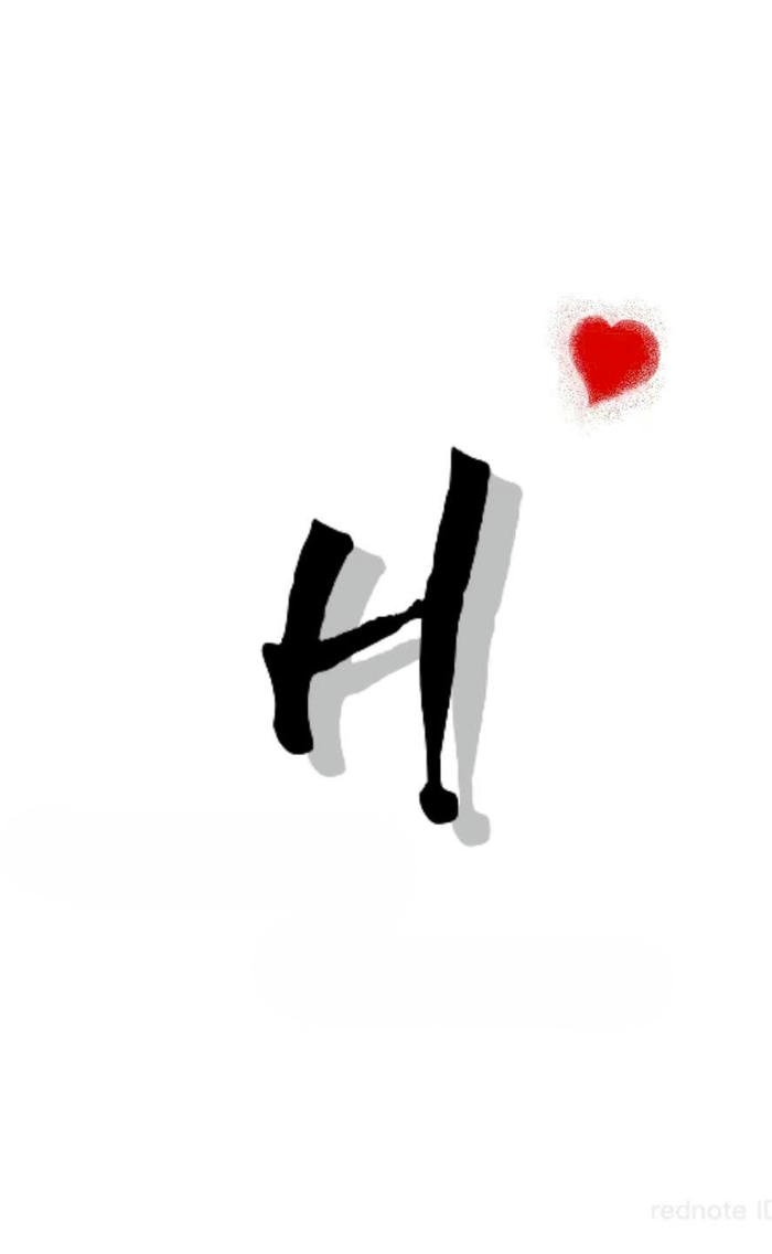 hinh nen chu h xinh