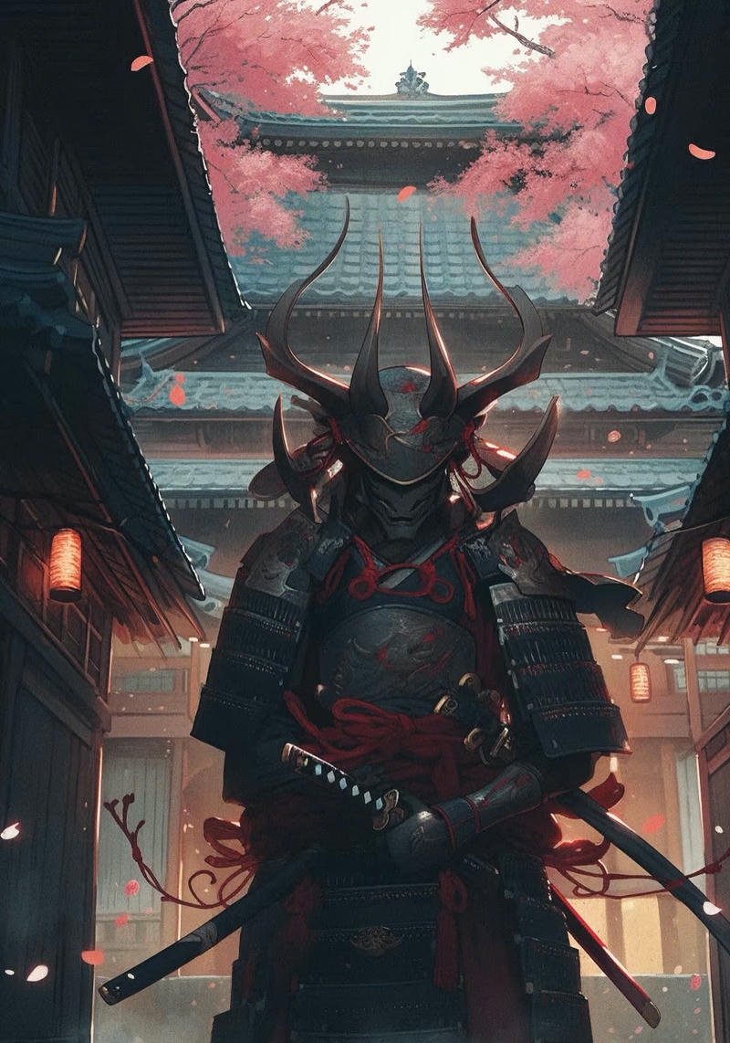 hình nền điện thoại samurai