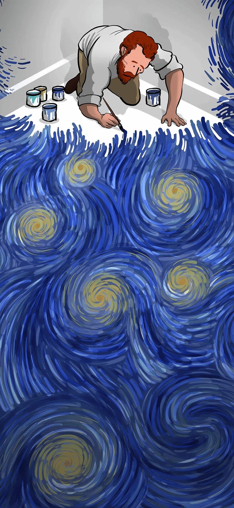 hình nền điện thoại van gogh