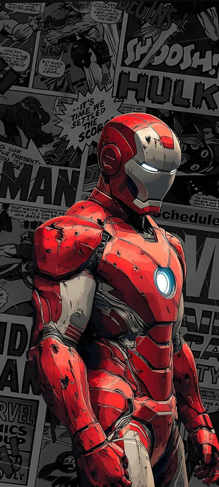 hình nền động iron man