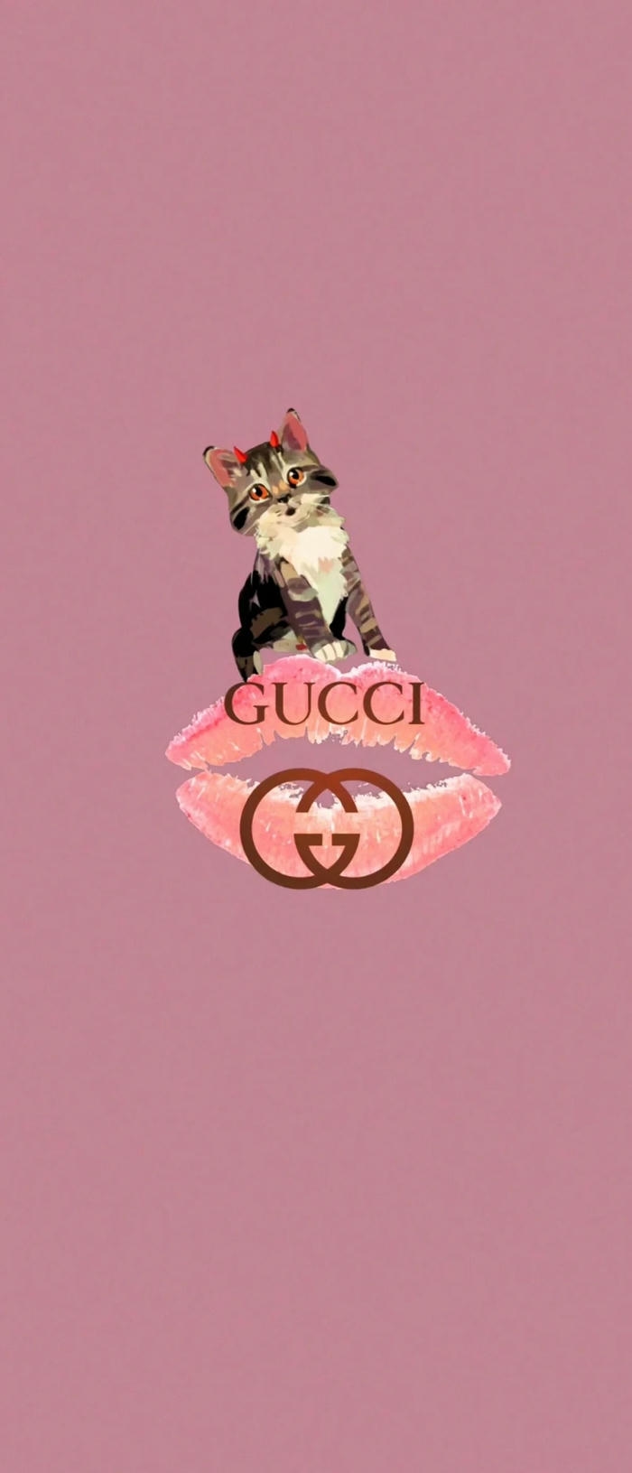 hình nền gucci hồng